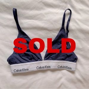 Calvin Klein Modern Cotton Triangle Bra